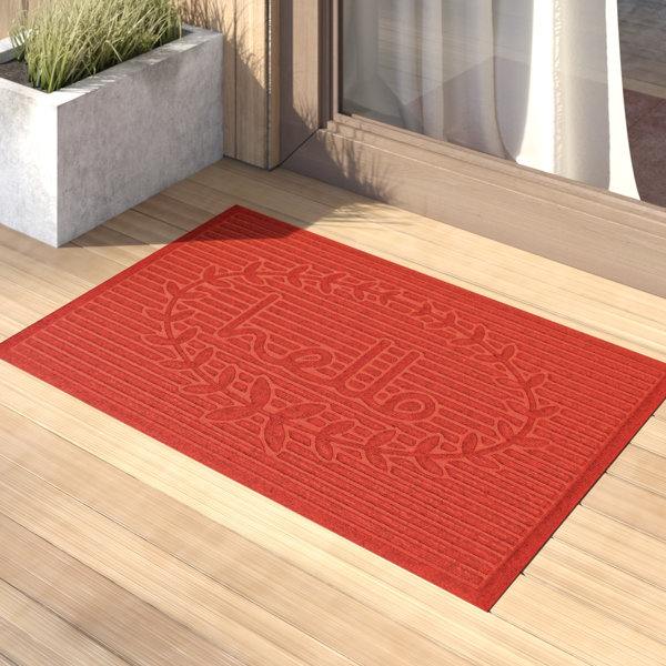 Lark Manor Barreto NonSlip Indoor/Outdoor Door Mat & Reviews Wayfair